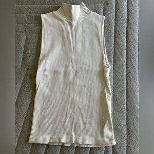 Nikibiki Ivory Ribbed Tank Top